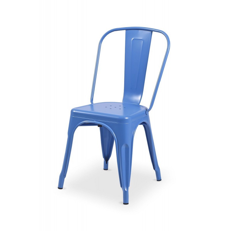 Restaurant Bistro Chaise en acier Steel Colore Restaurant Bistro Chaise en acier Steel Colore