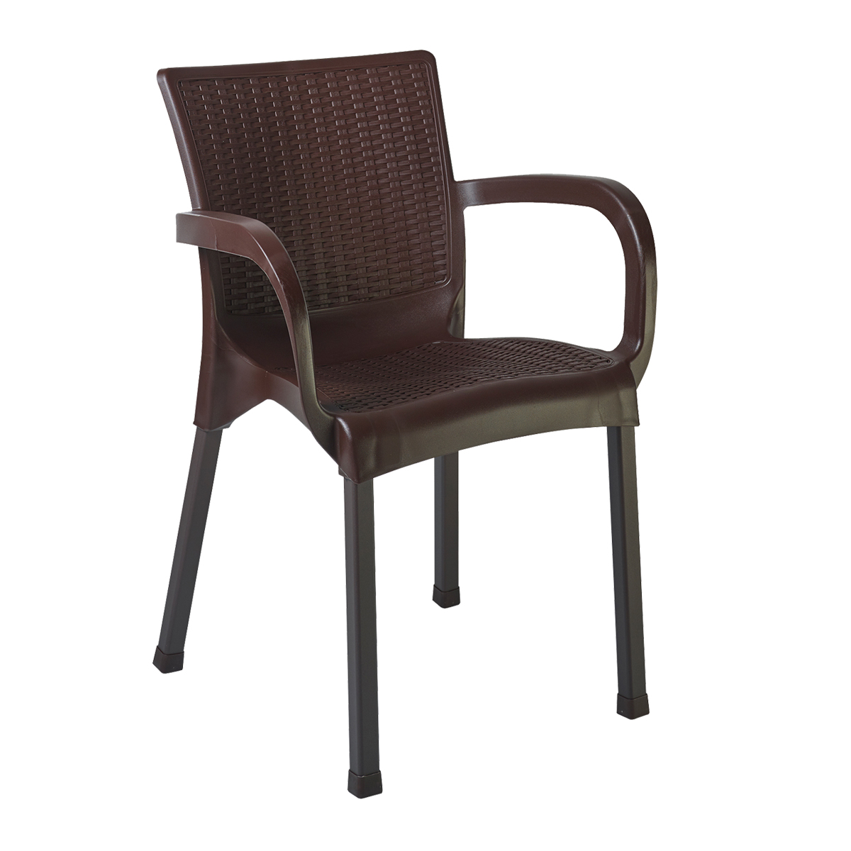 Outdoor Stühle für aussen Nisa-TWO Braun Polypropylen Hotel Bistro-ING10543 Outdoor Stühle für aussen Nisa-TWO Braun Polypropylen Hotel Bistro-ING10543