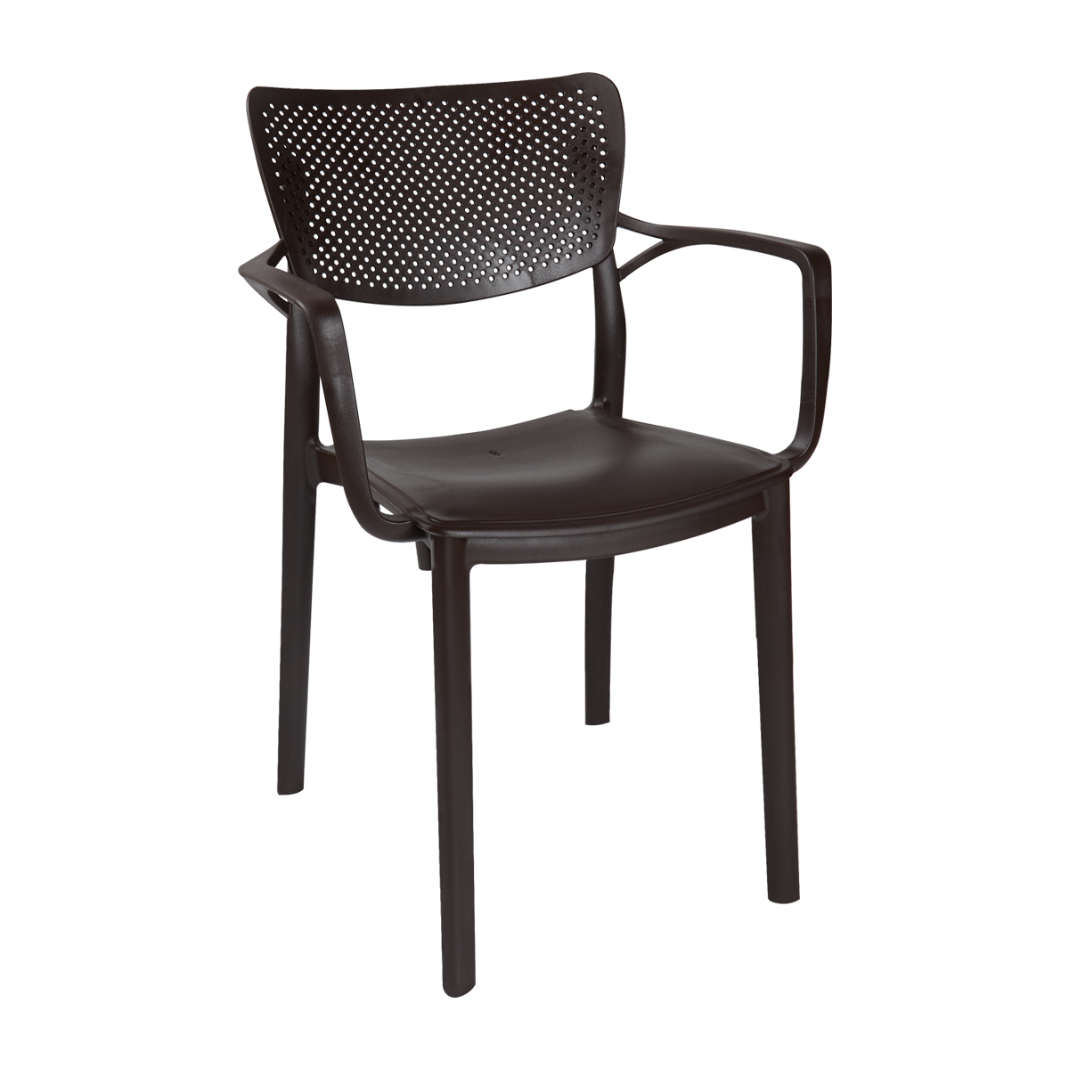 Outdoor Stühle für aussen Nisa-ONE Braun Polypropylen Hotel Bistro-ING10542 Outdoor Stühle für aussen Nisa-ONE Braun Polypropylen Hotel Bistro-ING10542