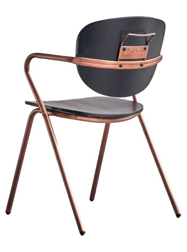 Restaurant Bistro Stuhl Copper Retro Restaurant Bistro Stuhl Copper Retro