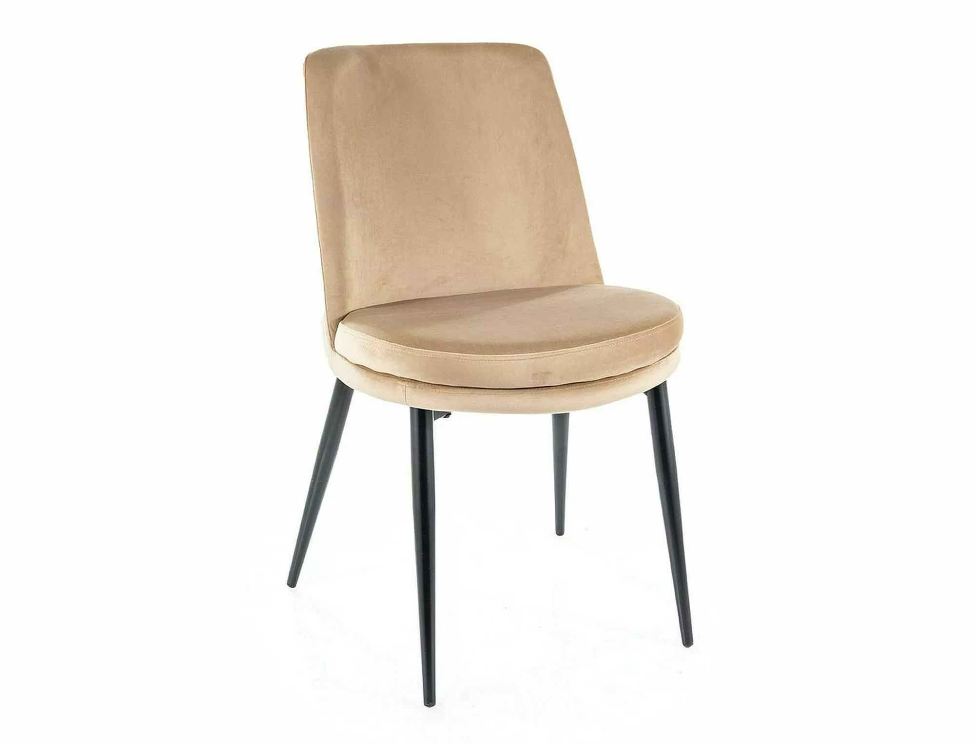 Restaurant Bistro Hotel Chaise Nia en tissu velours beige Restaurant Bistro Hotel Chaise Nia en tissu velours beige