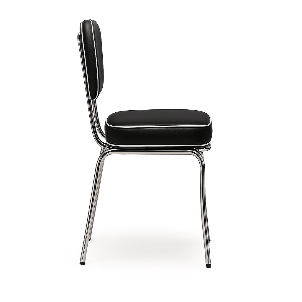 Banc de diner américain Chaise rétro Banc Gastro Banc