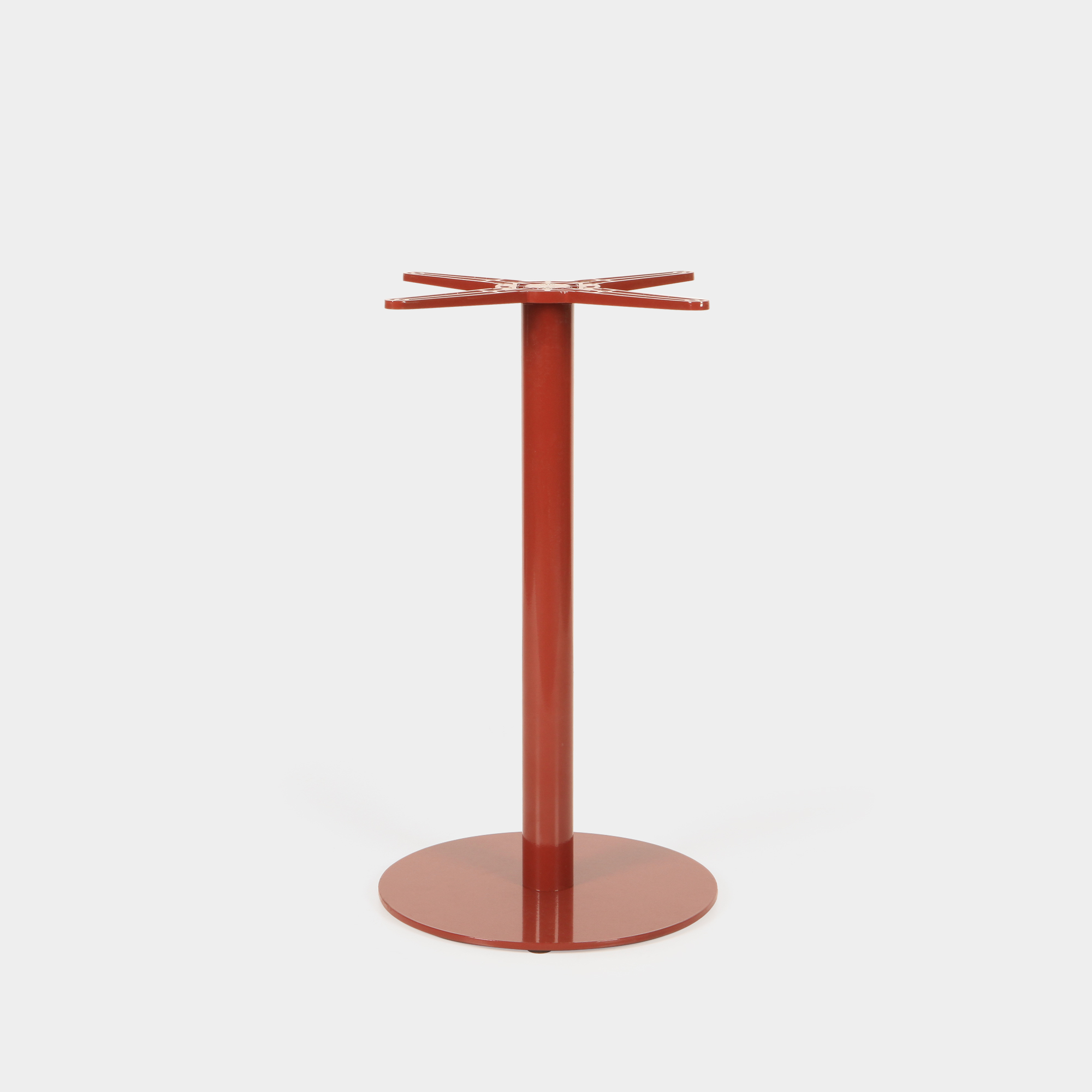 Pied de table Rouge Piètement Gastronomie Rond Intérieur et extérieur TK5 Pied de table Rouge Piètement Gastronomie Rond Intérieur et extérieur TK5