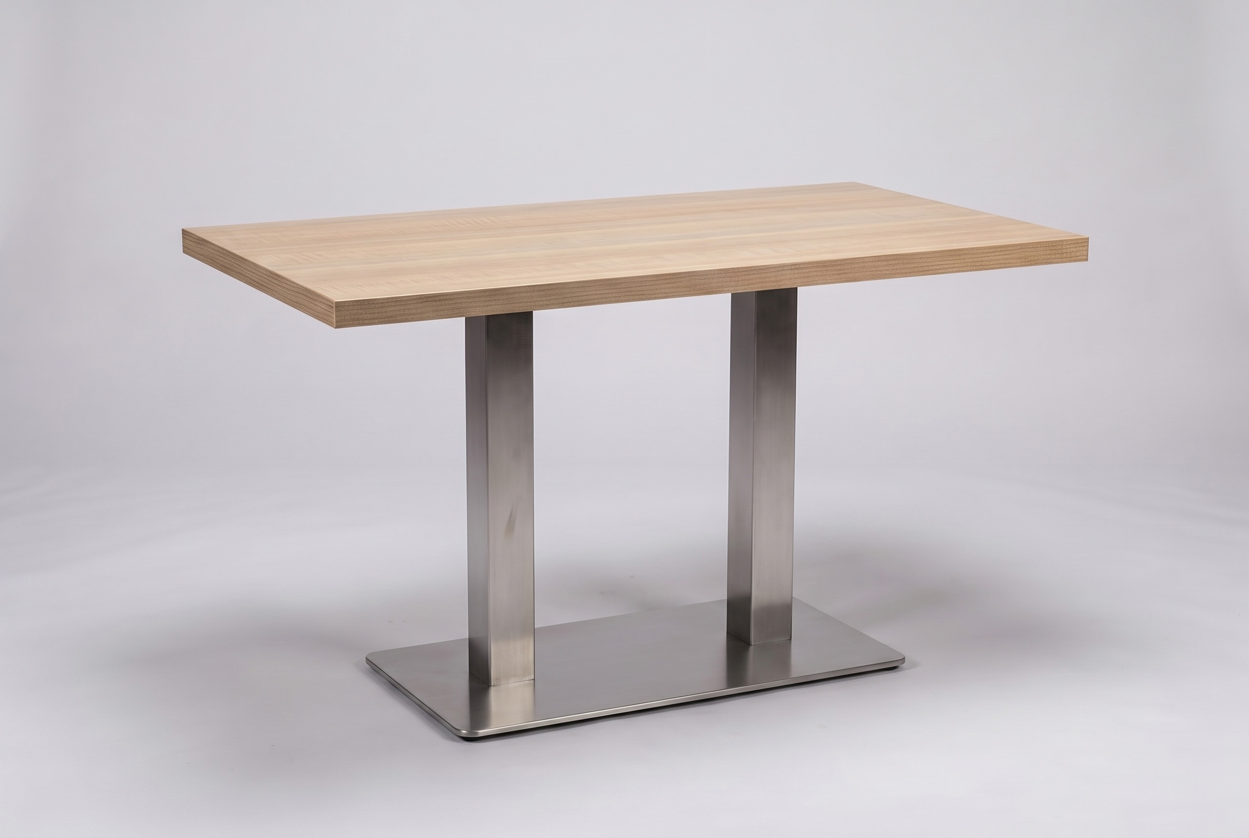 Table Lisbonne 120x80cm érable Table de restaurant Table de bistrot