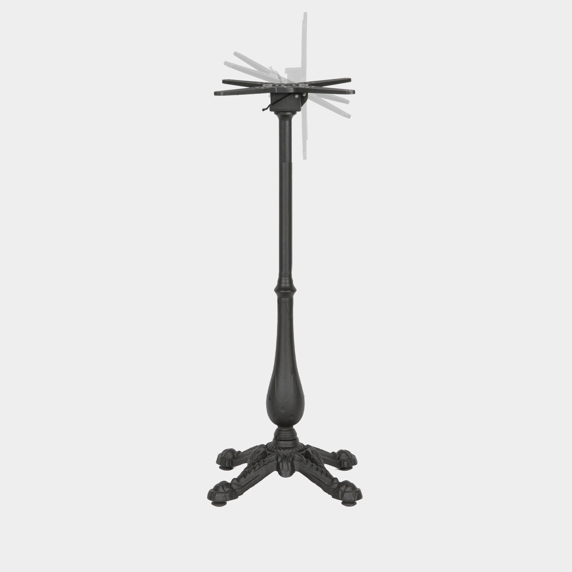 Piètement de table de restaurant Pieds de table rétro Rond Piètement pliable Piètement de table de restaurant Pieds de table rétro Rond Piètement pliable