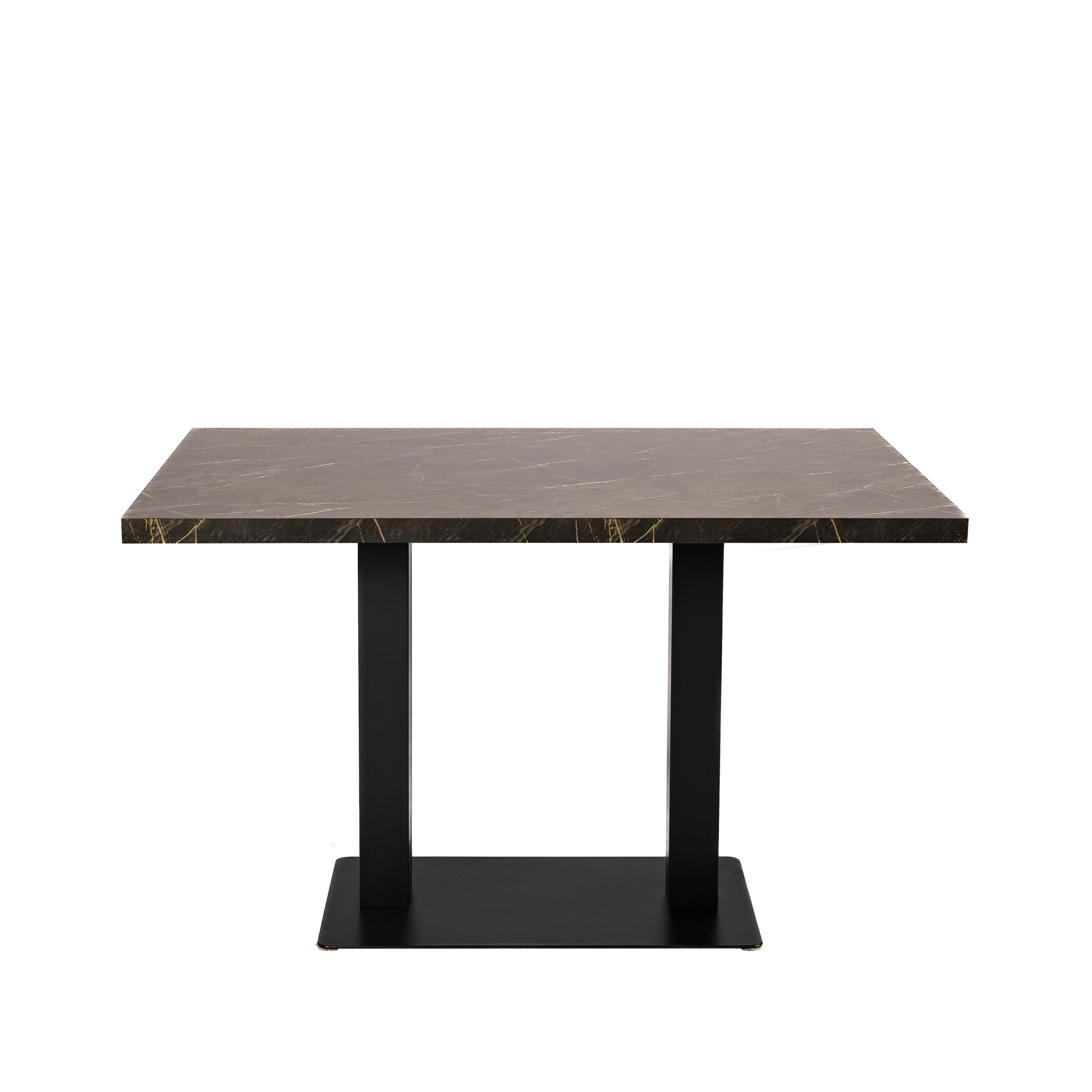 Restauranttisch Catania Braun Marmor Optik 120x80cm Bistrotisch Gastrotisch-ING10741 Restauranttisch Catania Braun Marmor Optik 120x80cm Bistrotisch Gastrotisch-ING10741