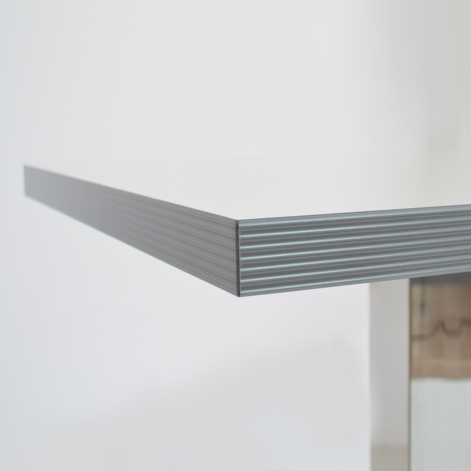 American Dinertisch Weiss 120x69cm Restauranttisch Bistrotisch-ING10600