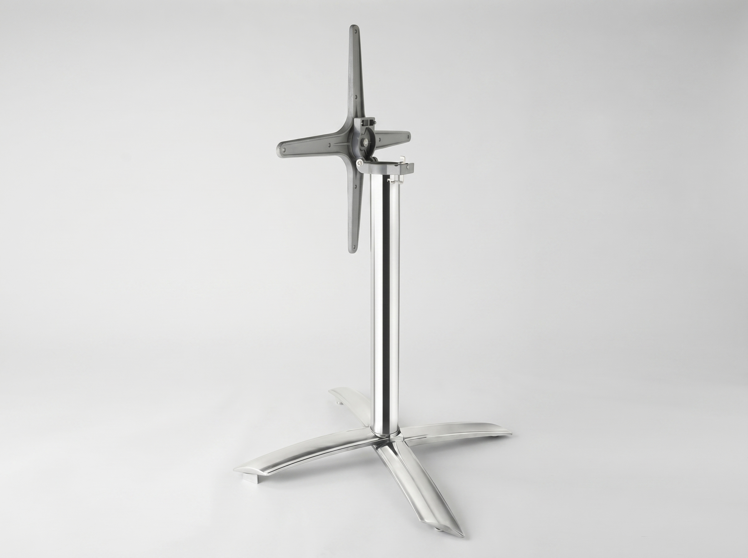 Pied de table GT1K Mécanisme de pliage Gastronomie Aluminium Intérieur Extérieur