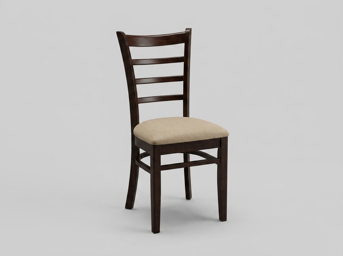 Restaurant Bistro Stuhl Lily Gastro Stoff Beige
