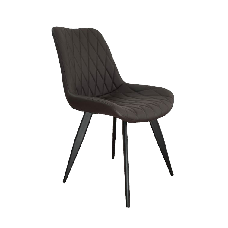 1+2 Garnitur Dunkelbraun Scarlet 80x80 Restaurant Tisch und Stühle-ING10529 1+2 Garnitur Dunkelbraun Scarlet 80x80 Restaurant Tisch und Stühle-ING10529