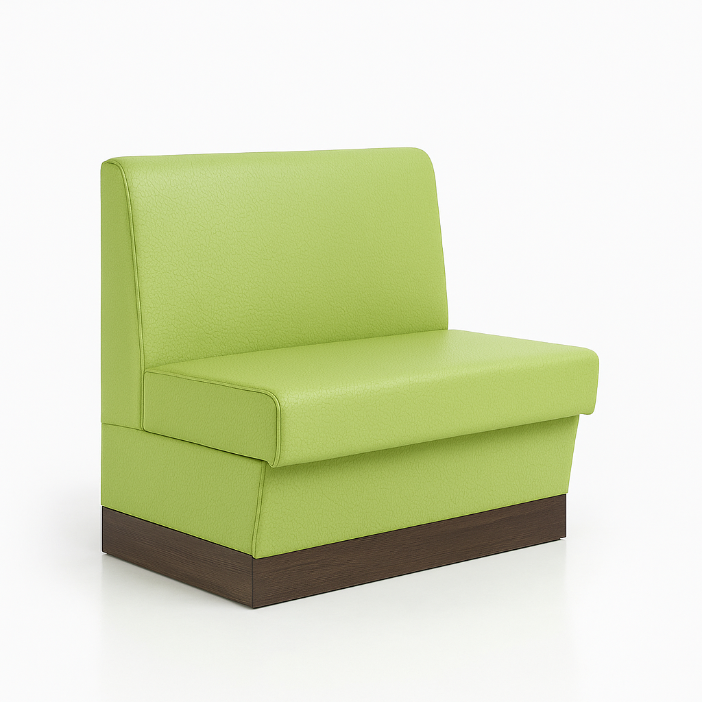 Banc Florenz Choix de couleur similicuir Banc de restaurant