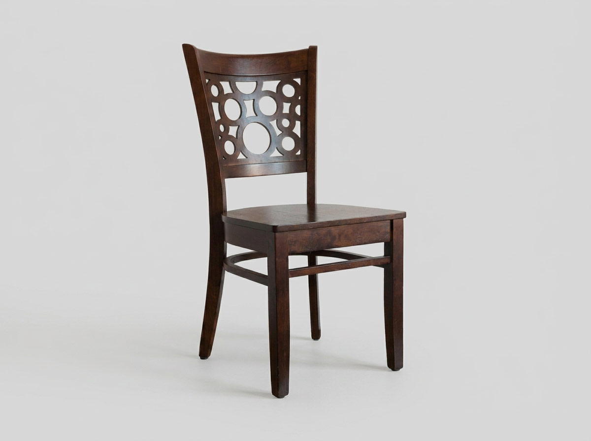 Restaurant Bistro Chaise Hanna Gastro Similicuir Rouge