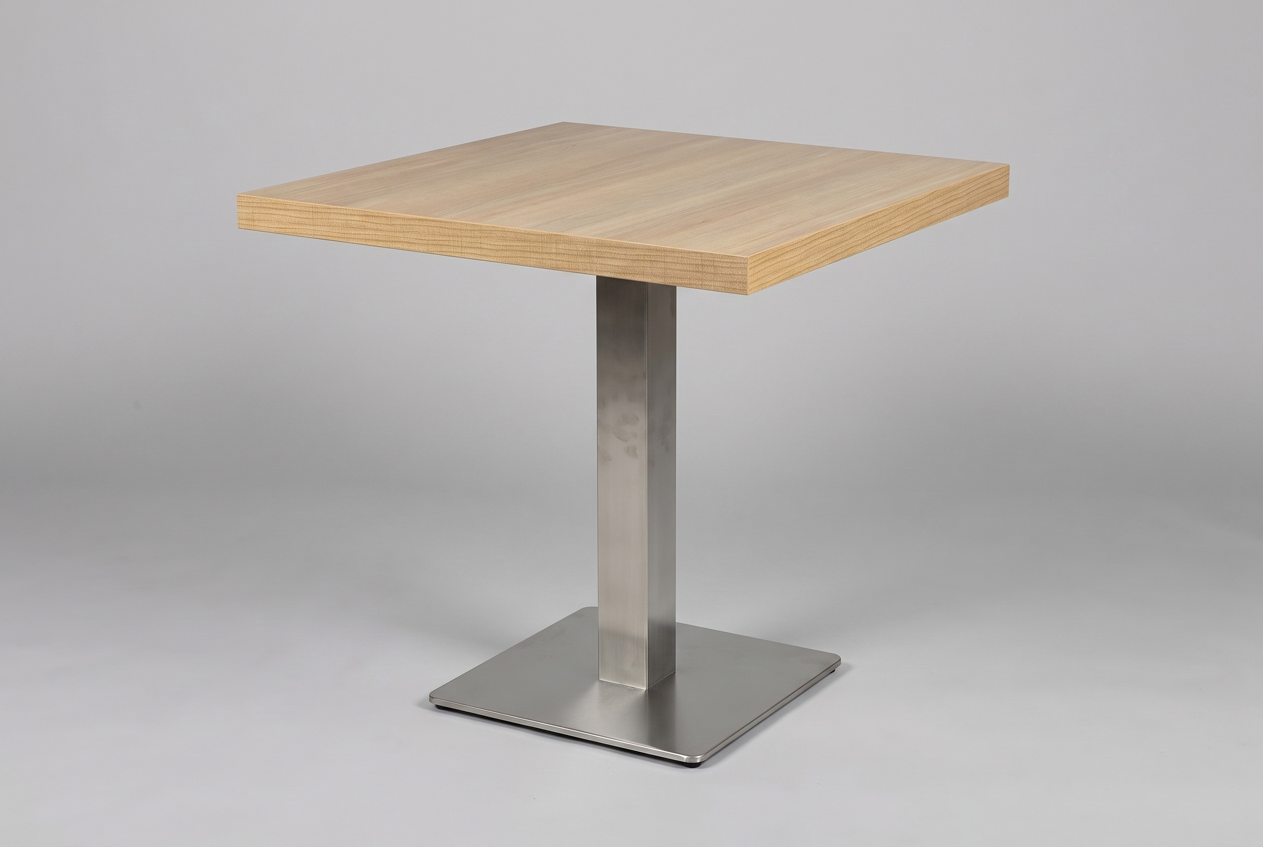 Table Lisbonne 80x70cm érable Table de restaurant Table de bistrot